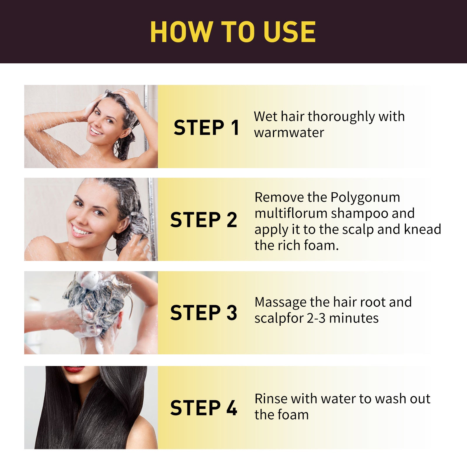 Removing Dandruff And Black Hair Shampoo Black